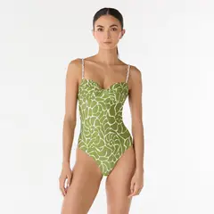 PALMACEA SWIMWEAR - Vestido de Baño enterizo Mar Uma con varilla y copas prehormadas