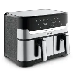 IMUSA - Freidora de aire Dual 8,3 lt doble canasta 1510002771