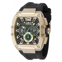 INVICTA - Reloj Hombre Racing. Reloj Silicona Negro