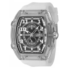 INVICTA - Reloj Hombre Racing. Reloj Silicona Blanco