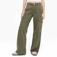 SYBILLA - Jean Wide leg Mujer Tiro alto