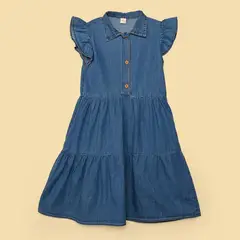 YAMP - Vestido para Niña Manga corta