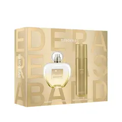 ANTONIO BANDERAS - Set de Perfume Mujer Perfume her golden secret EDT 80ml, desodorante 150ml