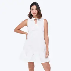 UNIVERSITY CLUB - Vestido Mujer Corto de Algodón