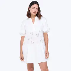 UNIVERSITY CLUB - Vestido Mujer Corto de Algodón
