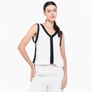 UNIVERSITY CLUB - Camisa Mujer Sin mangas