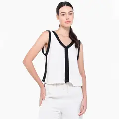 UNIVERSITY CLUB - Camisa Mujer Sin mangas