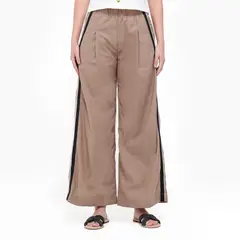UNIVERSITY CLUB - Pantalón Wide leg Mujer Tiro alto