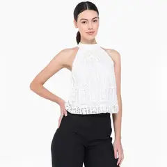 UNIVERSITY CLUB - Top Mujer Anudada Sin mangas