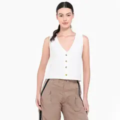 UNIVERSITY CLUB - Top Mujer Sin mangas