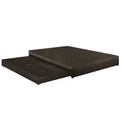 PULLMAN - Base Cama Nido Doble Premium en Madera de Sajo Junior 140 x 190 cm