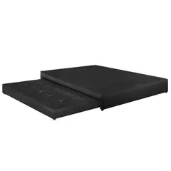 PULLMAN - Base Cama Nido Doble Premium en Madera de Sajo Junior 140 x 190 cm