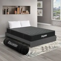 PULLMAN - Colchón con Base Cama King Firme Ortopédico con Pillow Espumado Casata Pack 200 x 200 cm + 2 Almohada