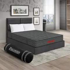 PULLMAN - Colchon Con Cama Sencillo Intermedio Resortes Orthopack Btu 190 x 100