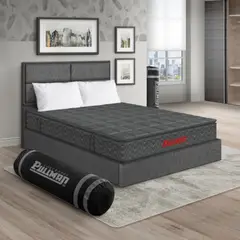 PULLMAN - Colchon Con Cama Queen Intermedio Resortes Orthopack Btu 190 x 160