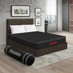 PULLMAN - Colchon Con Cama Queen Intermedio Resortes Orthopack Btu 190 x 160