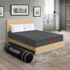 PULLMAN - Colchon Con Cama Sencillo Intermedio Resortes Orthopack Btu 190 x 100