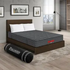 PULLMAN - Colchon Con Cama Queen Intermedio Resortes Orthopack Btu 190 x 160