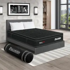 PULLMAN - Colchon Con Cama Doble Firme Resortes Pullpack 190 x 140