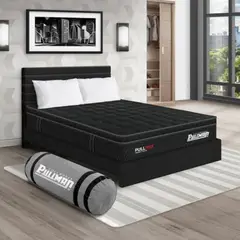 PULLMAN - Colchon Con Cama King Firme Resortes Pullpack 200 x 200