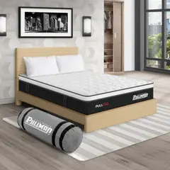 PULLMAN - Colchon Con Cama Queen Firme Resortes Pullpack 190 x 160