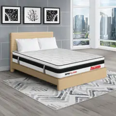 PULLMAN - Colchon con cama Doble Firme Resortes Pocket SUPERPULLMAN 190 x 140