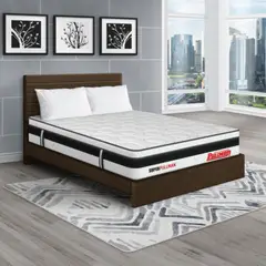 PULLMAN - Colchon con cama Doble Firme Resortes Pocket SUPERPULLMAN 190 x 140