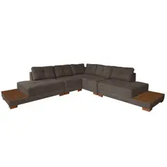 PULLMAN - Sala Modular Leroa Tela Café