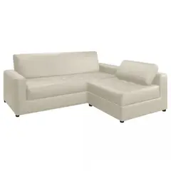 COLCHONES PULLMAN - Sofá En L Alondra Antifluidos Color Beige