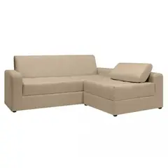COLCHONES PULLMAN - Sofá En L Alondra Tela Beige