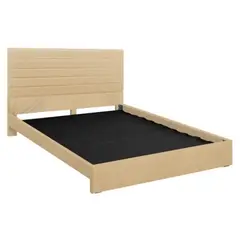 PULLMAN - Cama Queen No aplica Sin Colchón Cama Leo 190 Cm x 160 Cm