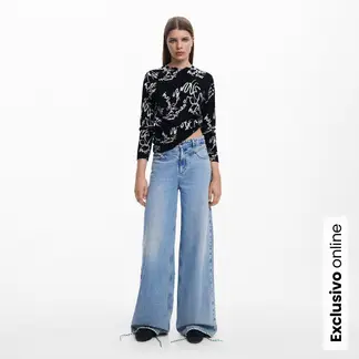 DESIGUAL - Saco Mujer con Estampado