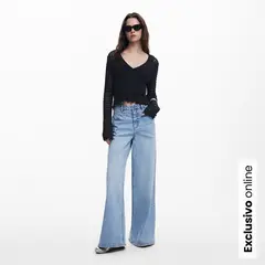 DESIGUAL - Cardigan Mujer Tejido de Algodón
