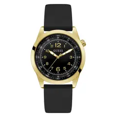 GUESS - Relojes Hombre Max. Relojes Silicona Negro GW0494G2