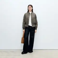 MANGO - Chaqueta Bomber Mujer Acolchado