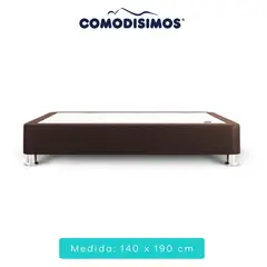 COMODISIMOS - Base cama Essential Negro 140x190