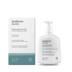 SESDERMA - Jabón facial SALISES CREMA ESPUMOSA SIN JABON Piel Grasa