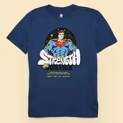 undefined - Camiseta para Niño con Estampado Manga corta de Algodón Superman