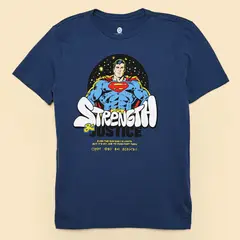undefined - Camiseta para Niño con Estampado Manga corta de Algodón Superman