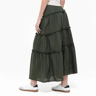 SYBILLA - Falda Mini Mujer de Algodón