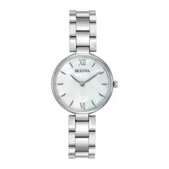 BULOVA - Relojes Mujer Misc Classic. Relojes Acero Inoxidable Plateado 96L229