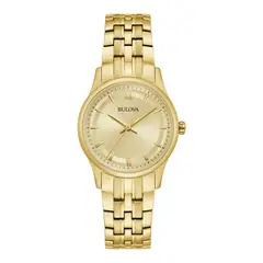 BULOVA - Relojes Mujer Misc Classic. Relojes Acero Inoxidable Dorado 97L168