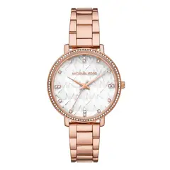 MICHAEL KORS - Relojes Mujer Pyper. Relojes Acero Inoxidable Oro Rosa MK4594