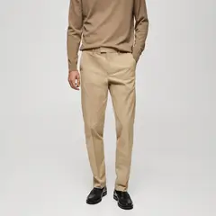 MANGO - Pantalón Chino Hombre Recto