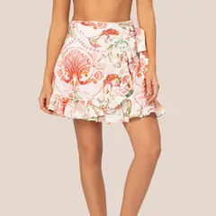 ONDA DE MAR - Salida de baño Falda con estampado