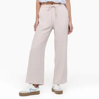 SYBILLA - Pantalón Wide leg Mujer Tiro alto