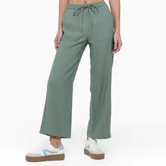 SYBILLA - Pantalón Wide leg Mujer Tiro alto
