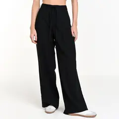SYBILLA - Pantalón Recto Mujer Tiro alto