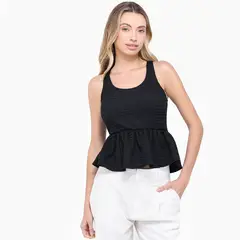 SYBILLA - Blusa Mujer Sin mangas