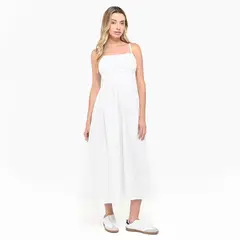 SYBILLA - Vestido Medio Mujer de Algodón